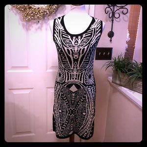 Unique Verty BodyCon Midi Dress